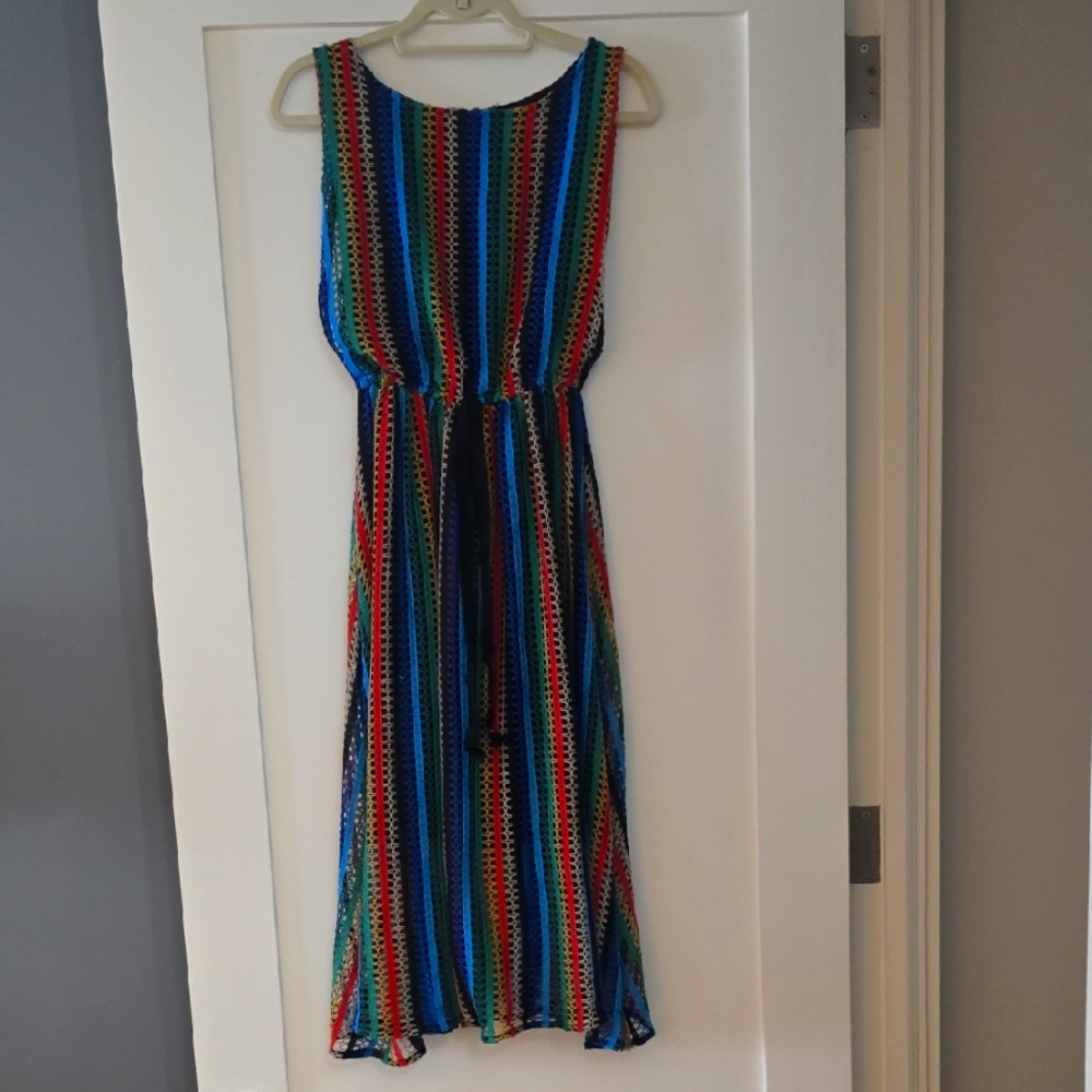 Eva Franco Multicolor Knit Dress Size 6 Anthropologie
